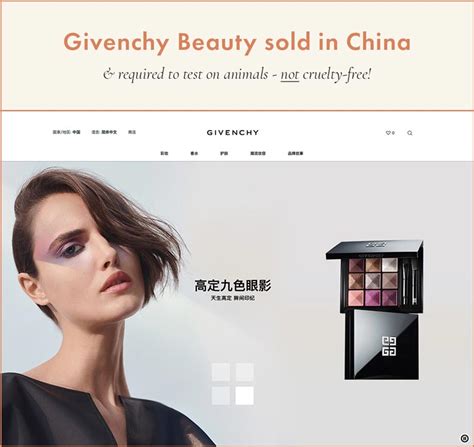 is givenchy makeup cruelty free|The Reason Why Givenchy is NOT Cruelty.